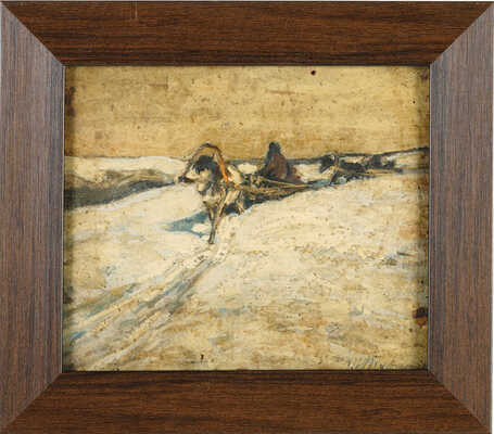 Туржанский Леонард Викторович. Зимой